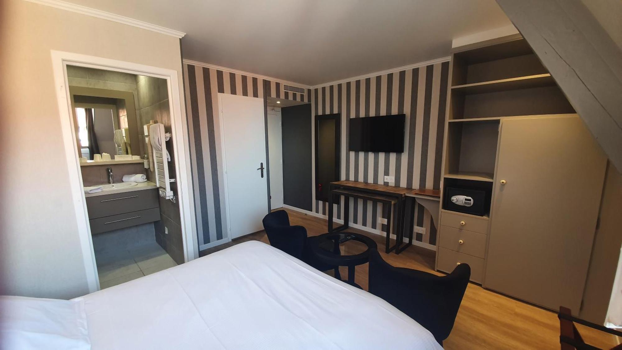 Le Trophee Boutique Hotel Spa- La Loggia Appart'Hotel Deauville Pokoj fotografie