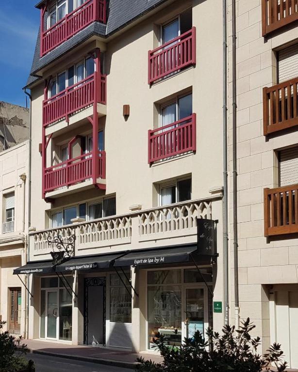 Le Trophee Boutique Hotel Spa- La Loggia Appart'Hotel Deauville Exteriér fotografie