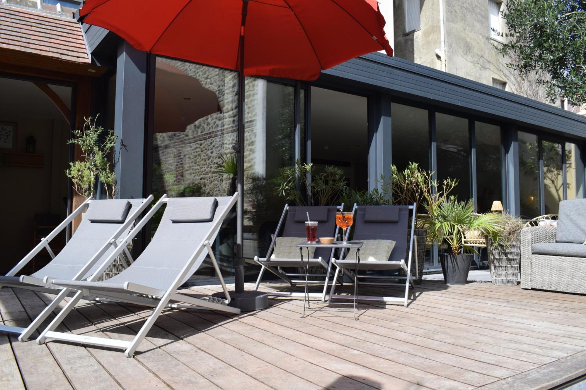 Le Trophee Boutique Hotel Spa- La Loggia Appart'Hotel Deauville Exteriér fotografie