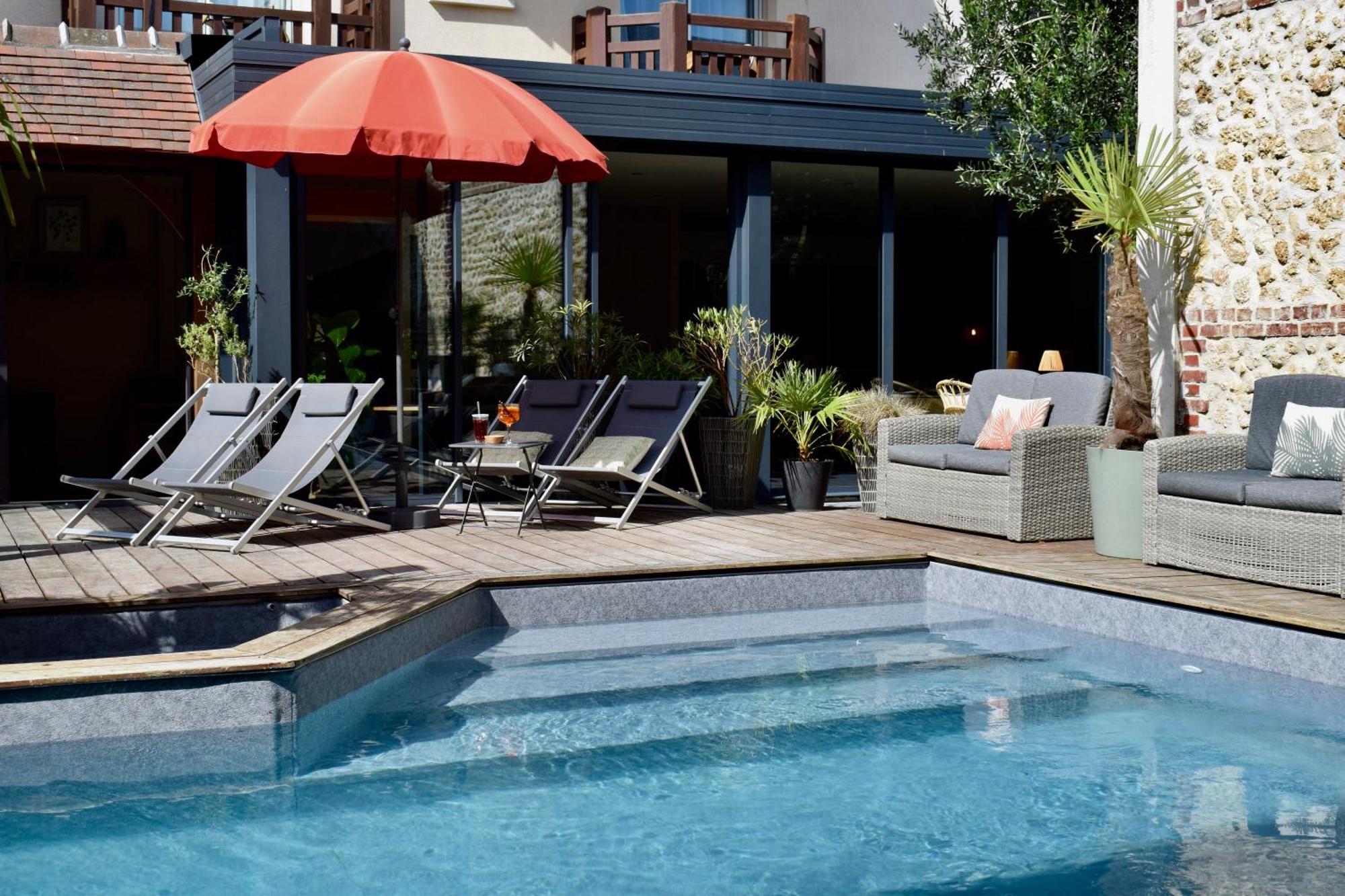 Le Trophee Boutique Hotel Spa- La Loggia Appart'Hotel Deauville Exteriér fotografie